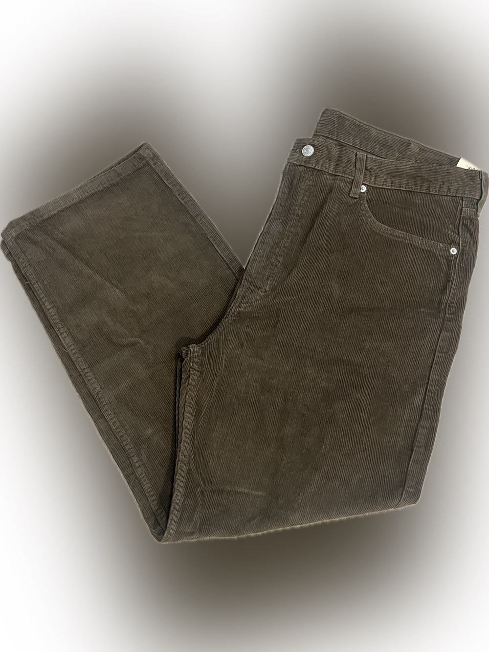 Levi's 565 Loose Straight Corduroy Pants Size 38x30 NWT Brown Men's